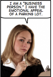 bland business person image