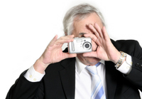 Man taking picture