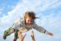 Flying girl