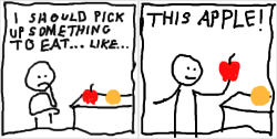 Example of an interactive comic